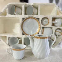 سرویس چای خوری یا قهوه خوری چینی نو رویال