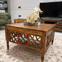 میز تلویزیون و جلو مبلی