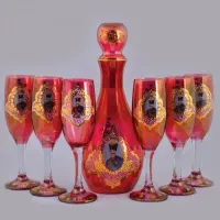 گیلاس خوری و تنگ شاه عباسی نونو جام و تنگ