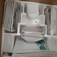 ملامین ۴۵تیکه کاملا نو بدون استفاده|ظروف سرو و پذیرایی|بهبهان, |دیوار