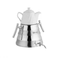 طرح ماربل کتری قوری سنگی استیل مدل جدید 2025 اقساط|قوری، کتری، قهوه‌ساز دستی|یزد, |دیوار