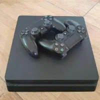 اسلیم ps4 پونصد گیگ کپی خور دو دسته اصلی