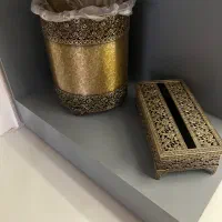 ست سطل و جا دستمال