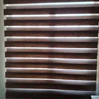 دو عدد پرده زبرا در حد نو