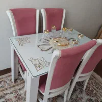 میز غذا خوری چهار نفره|میز و صندلی غذاخوری|شیراز, تندگویان|دیوار