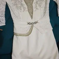 لباس مجلسی سفید در حد