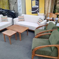 مبل 8 نفره بهزاد|مبلمان خانگی و میز عسلی|رشت, چله خانه|دیوار