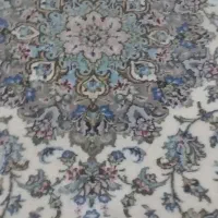فرش دستبافت ۵۰ خونه ۹ متر پشم و ابریشم نقشه تقدیسی