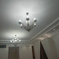 لوستر برنجی سرامیکی|لوستر و چراغ آویز|تهران, ائمه اطهار|دیوار