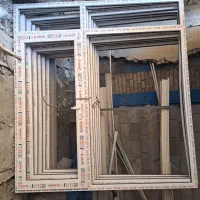 درب تراس یو پی وی سی 3 عدد ابعاد 2 در 2/20