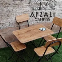 صندلی ام دی اف تاشو میز تاشو بالکنی ، باغی