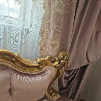 سه عدد پرده سالنی