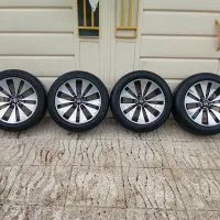 رینگ و لاستیک اوپتیمایی با لاستیک نو