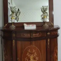 کنسول آینه و شمعدان