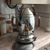 سماور گازی ۶ لیتری دو کاره