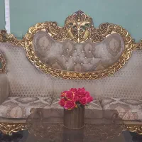مبل سلطنتی نه نفره با چوب راش