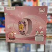 ساعت هوشمند اپل واچ x33 mini با ۵ عدد بند و ایرپاد