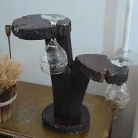 مینی بار .چراغ و جا کلیدی چوبی|صنایع دستی و سایر لوازم تزئینی|کرمانشاه, |دیوار