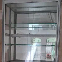 ویترین آلومینیومی قیمت توافقی|فروشگاه و مغازه|قم, لسانی|دیوار