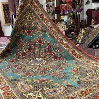 فرش دستباف چلە ابریشم|فرش|سنندج, |دیوار