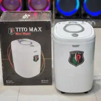 مینی واش 3.5کیلویی تیتو مکس خشک کن دار لمسی|ماشین لباسشویی و خشک‌کن لباس|مشهد, گلشور|دیوار