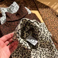 کراپ یقه اسکی طرح پلنگی|لباس|تبریز, |دیوار