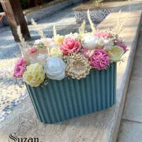 فروش انواع شمع و باکس گل شمعی