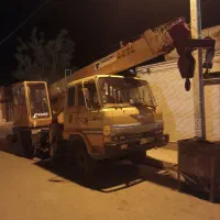 جرثقیل ۷تن|خودرو سنگین|نیمبلوک, |دیوار