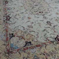 فرش کرم رنگ12متر