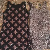 لباس مجلسی نو مشکی فول نگین