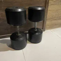 دمبل سنگین.برند ایوانکو.۶۰ و ۱۰۰ کیلویی|تجهیزات ورزشی|تهران, کاج|دیوار