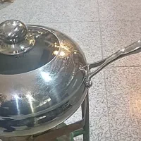 تابه تمام استیل کف چدنی مارک درجه یک