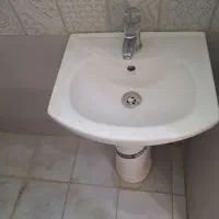 روشویی با کنسول آیینه وشیراهرمی