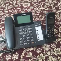 تلفن پاناسونیک مدل 6671.گویاهمراه با بی سیم.نو