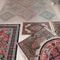 فرش قالی چه خوش رنگ 7تکه به فروش می رسد|فرش|کرج, فاز ۴ مهرشهر|دیوار
