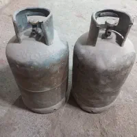 دو عدد کپسول گاز پرسی در حد نو