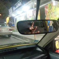 آینه پیکانی مدل ۱۳۵۸ سالم،سالم،درحد نو|قطعات یدکی و لوازم جانبی|رشت, نخودچر|دیوار