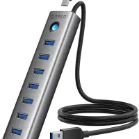 هاب یو‌اس‌بی و تایپ سی  USB/TypeC HUB|قطعات و لوازم جانبی رایانه|مشهد, نیروی هوایی|دیوار