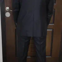 کت و شلوار قهوه ای