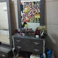 آینه کنسول پاف|بوفه، ویترین، کنسول|شیراز, شاه قلی بیگی|دیوار