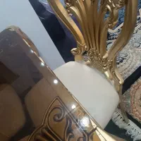 سرویس نهار خوری چهار نفره سالم و شیک ضد اب|میز و صندلی غذاخوری|نجف‌آباد, گلدشت|دیوار