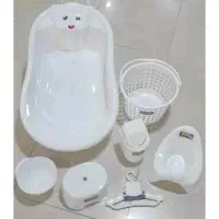 سرویس پلاستیک حمام نوزاد سیسمونی کامل|اسباب و اثاث بچه|مشهد, هفده شهریور|دیوار