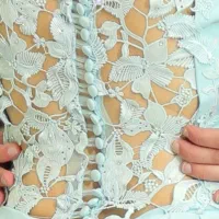 فروش لباس عقد رنگ آبی آسمانی