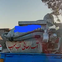 تانکر اب نیسانی ۲هزاری دوگانه با موتور