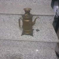 کتری برنجی زغالی