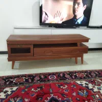 میز تلویزیون چوبی