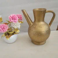 آفتابه یا ابریق روسی قدیمی چدن عتیقه و آنتیک|کلکسیون اشیاء عتیقه|مرند, |دیوار
