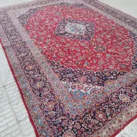 فرش دستبافت کرک کاشان.