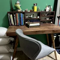 میز تحریر و صندلی|میز تحریر و کامپیوتر|رشت, منظریه|دیوار