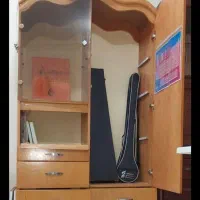 فروش کمد چوبی سیار تمیز در حد نو